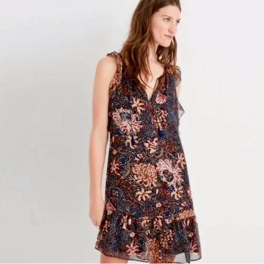 Madewell Floral Mini Dress